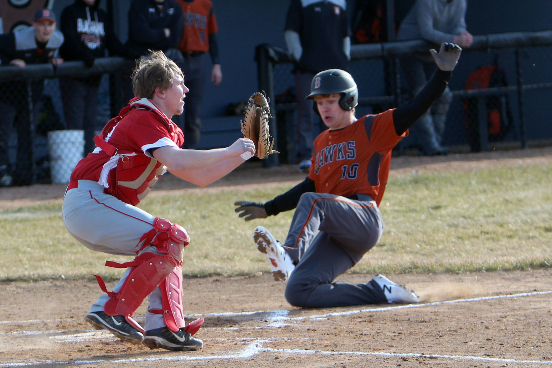 Colfax at Bloomer baseball 4-9-19